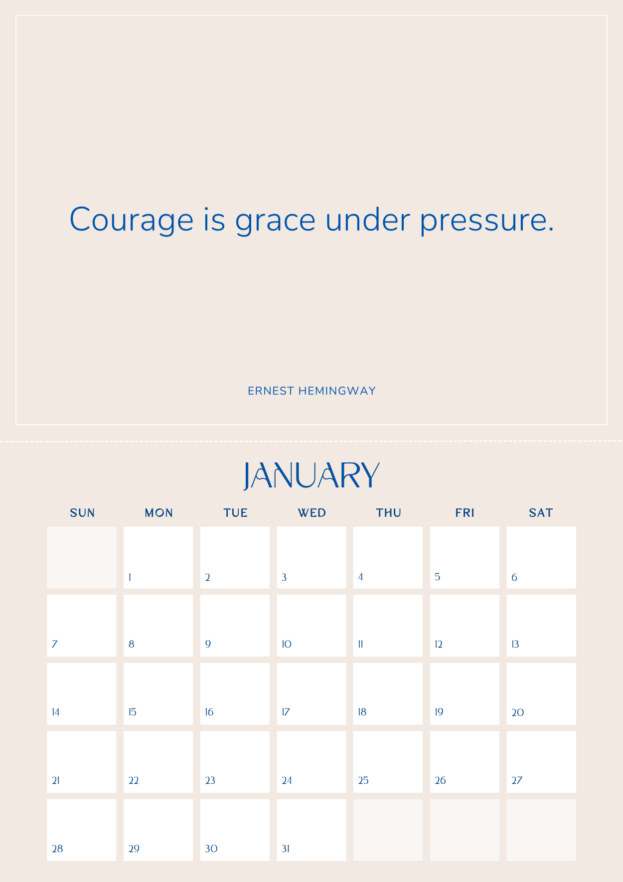 2024 Wall Calendar