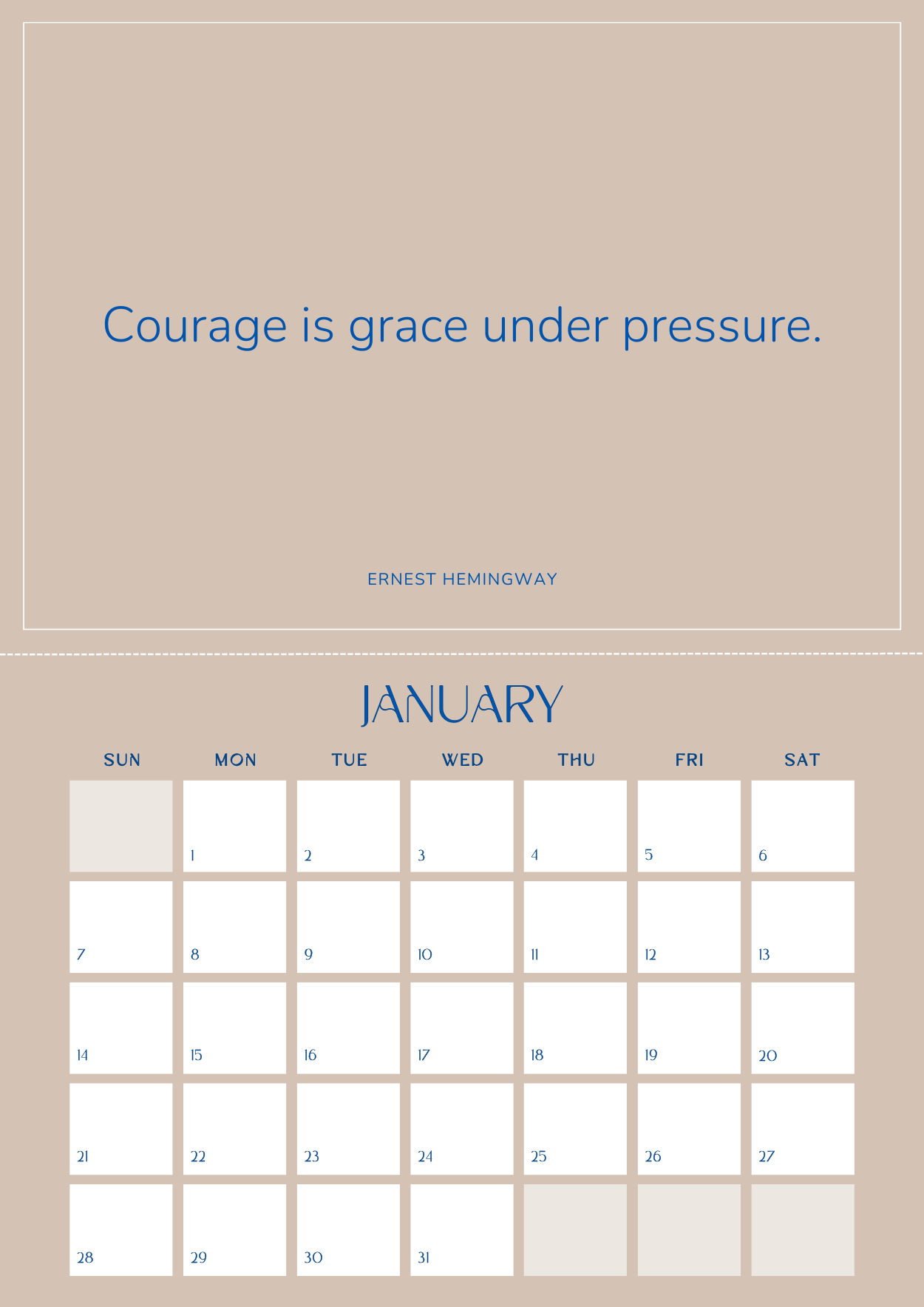 2024 Wall Calendar